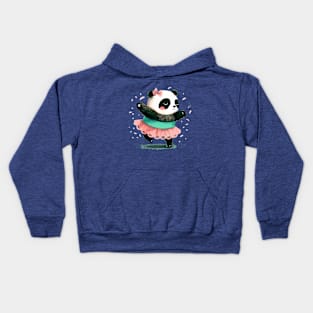 Ballerina Panda Kids Hoodie